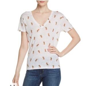 Rails CARA‎ PRINTED TEE WHITE PINAS Size XL Brand New